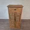 Beistellschrank Schränkchen Teakholz 0,62 m – Bild 2