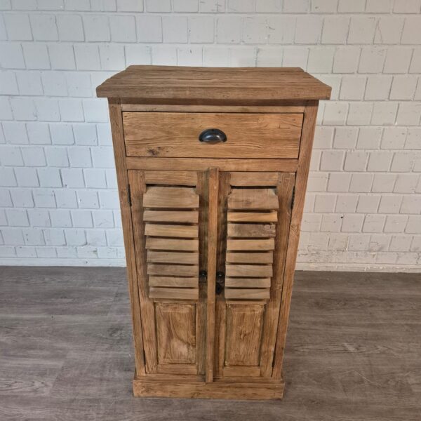 Beistellschrank Schränkchen Teakholz 0,62 m – Bild 2
