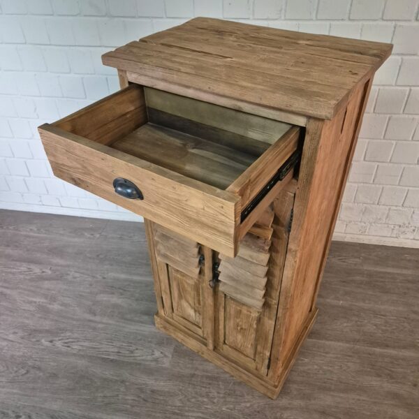 Beistellschrank Schränkchen Teakholz 0,62 m – Bild 15