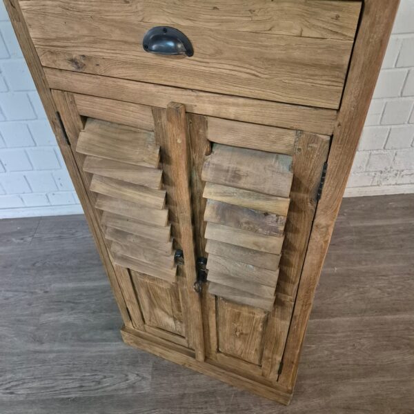 Beistellschrank Schränkchen Teakholz 0,62 m – Bild 6