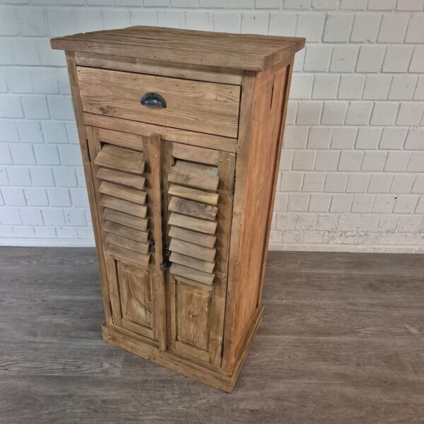 Beistellschrank Schränkchen Teakholz 0,62 m – Bild 3