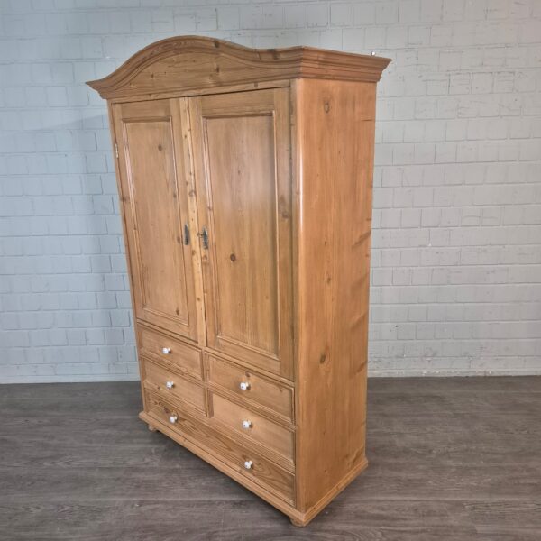 Kabinettschrank Kleiderschrank Jugendstil 1910 Kiefer – Bild 3