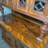 Buffetschrank Schrank Gründerzeit 1890 Nussbaum – Bild 9
