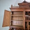 Buffetschrank Schrank Gründerzeit 1890 Nussbaum – Bild 21