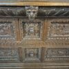 Vitrine Bücherschrank Jugendstil 1900 Eiche – Bild 8