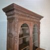 Vitrine Bücherschrank Jugendstil 1900 Eiche – Bild 3