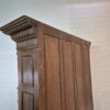 Vitrine Bücherschrank Jugendstil 1900 Eiche – Bild 20
