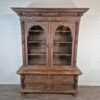 Vitrine Bücherschrank Jugendstil 1900 Eiche – Bild 2