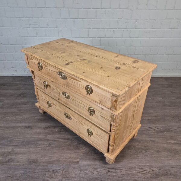 Kommode Gründerzeit 1880 Kiefer – Bild 3