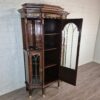 Vitrine Geschirrschrank Jugendstil 1900 Mahagoni – Bild 15