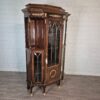 Vitrine Geschirrschrank Jugendstil 1900 Mahagoni – Bild 2