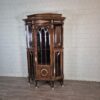 Vitrine Geschirrschrank Jugendstil 1900 Mahagoni – Bild 3