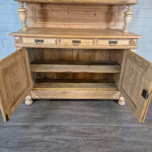 Buffetschrank Schrank Gründerzeit 1880 Kiefer – Bild 13
