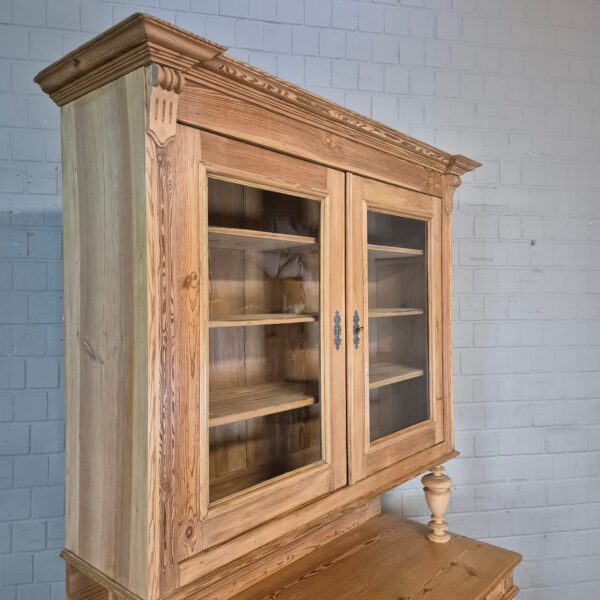 Buffetschrank Schrank Gründerzeit 1880 Kiefer – Bild 4