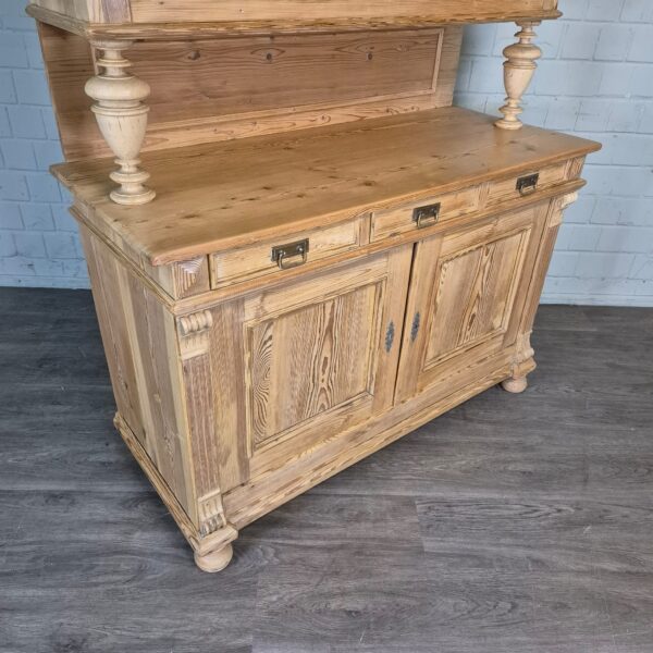 Buffetschrank Schrank Gründerzeit 1880 Kiefer – Bild 5