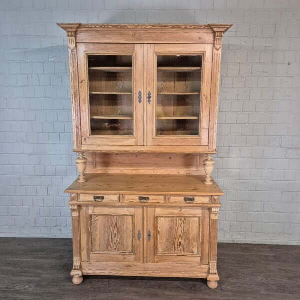 Buffetschrank Schrank Gründerzeit 1880 Kiefer – Bild 2