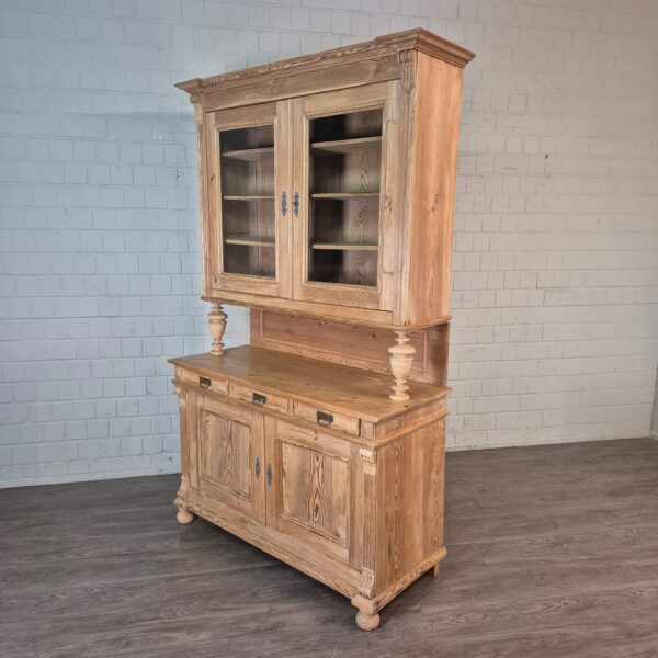 Buffetschrank Schrank Gründerzeit 1880 Kiefer – Bild 3