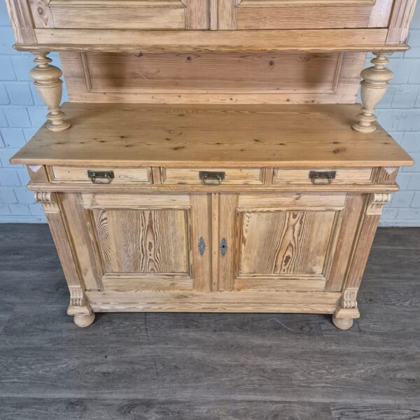 Buffetschrank Schrank Gründerzeit 1880 Kiefer – Bild 6