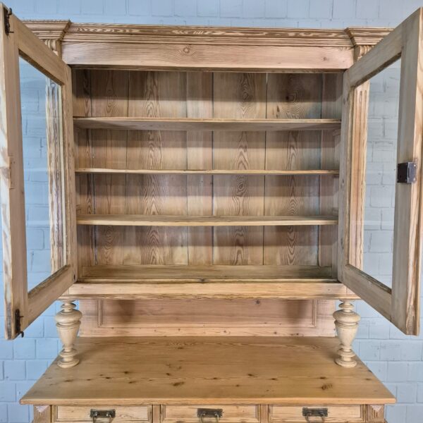 Buffetschrank Schrank Gründerzeit 1880 Kiefer – Bild 11