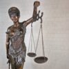 Skulptur Dekoration Justitia Bronze 2,20 m – Bild 7