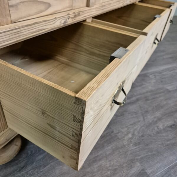 Schrank Kleiderschrank Jugendstil 1900 Kiefer – Bild 18