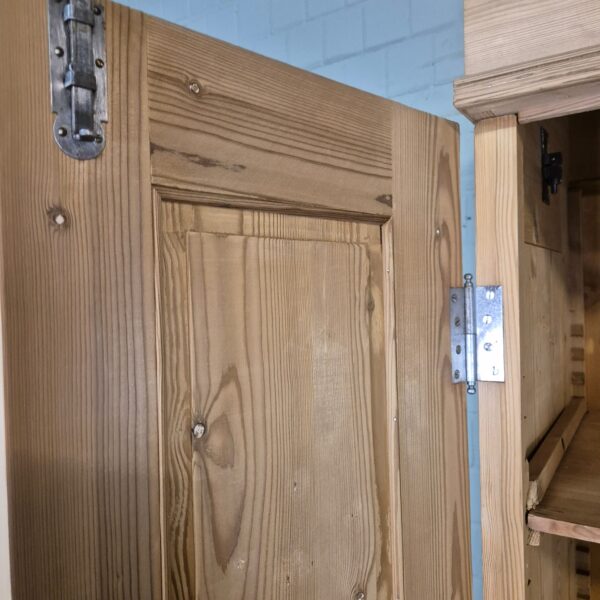 Schrank Kleiderschrank Jugendstil 1900 Kiefer – Bild 9