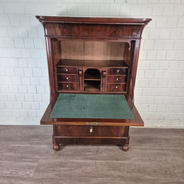 Sekretär Biedermeier 1840 Mahagoni – Bild 6