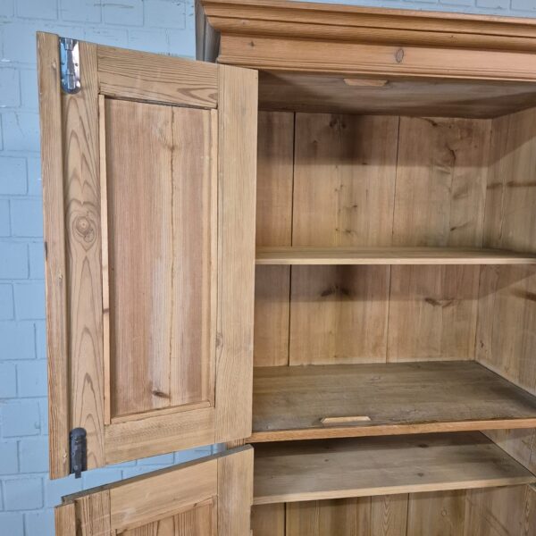 Schrank Kleiderschrank Jugendstil 1920 Kiefer – Bild 8