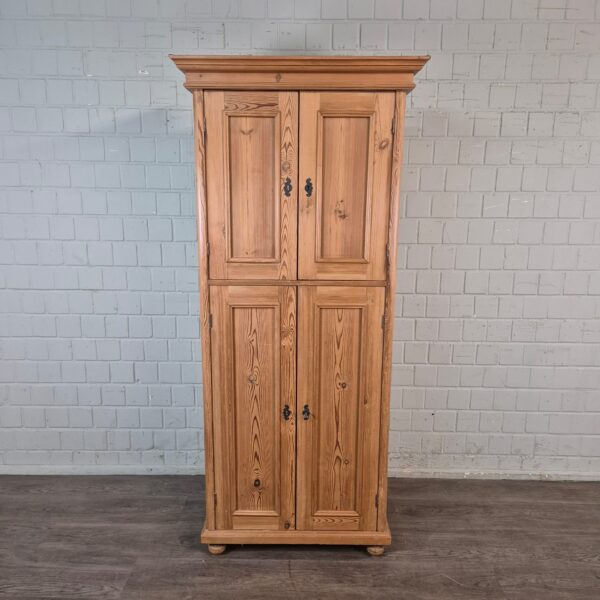 Schrank Kleiderschrank Jugendstil 1920 Kiefer – Bild 2