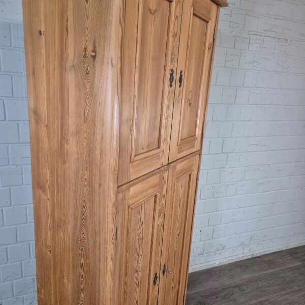 Schrank Kleiderschrank Jugendstil 1920 Kiefer – Bild 4