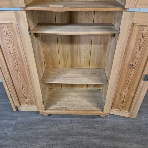 Schrank Kleiderschrank Jugendstil 1920 Kiefer – Bild 11