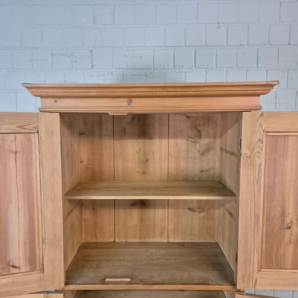 Schrank Kleiderschrank Jugendstil 1920 Kiefer – Bild 9