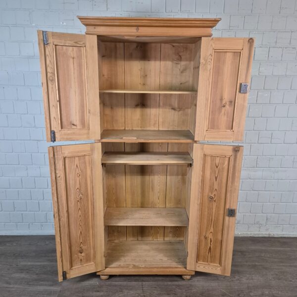 Schrank Kleiderschrank Jugendstil 1920 Kiefer – Bild 7