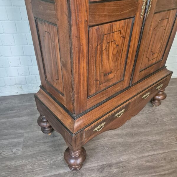 Schrank Kleiderschrank Biedermeier 1820 Mahagoni – Bild 5