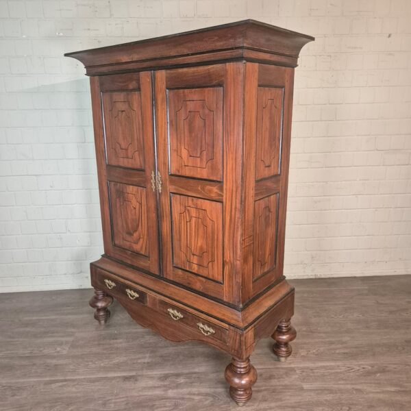 Schrank Kleiderschrank Biedermeier 1820 Mahagoni – Bild 3
