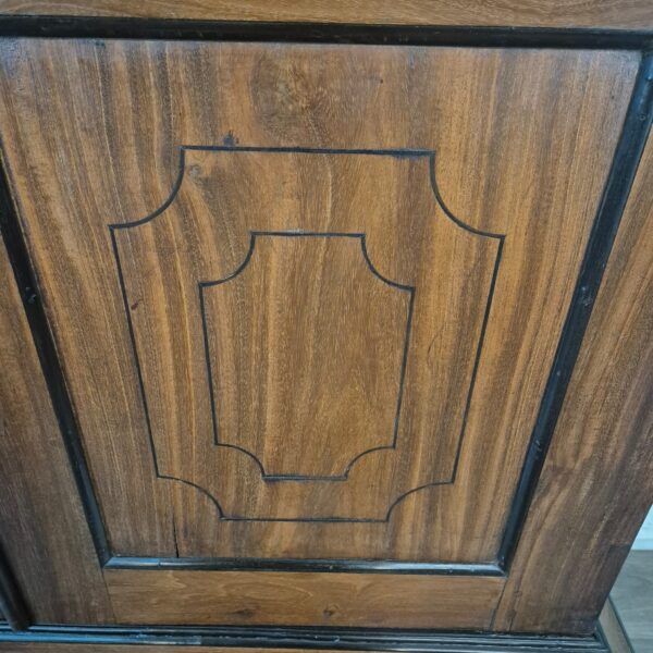 Schrank Kleiderschrank Biedermeier 1820 Mahagoni – Bild 7