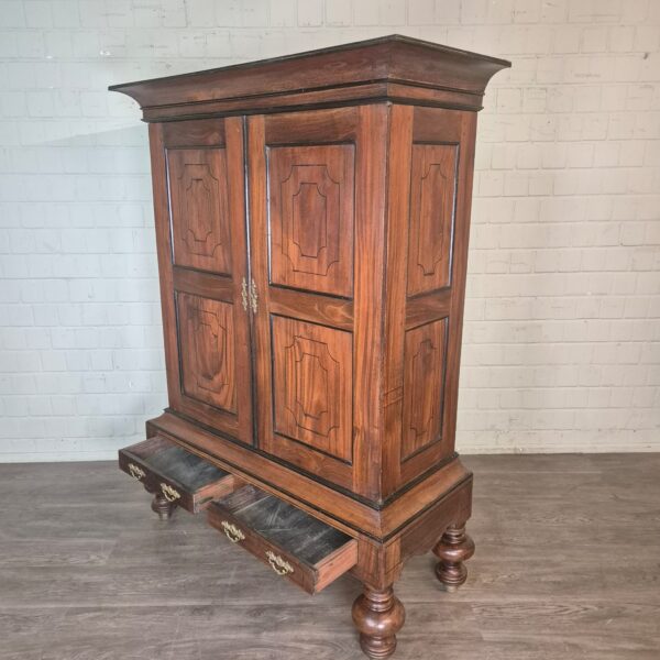 Schrank Kleiderschrank Biedermeier 1820 Mahagoni – Bild 12