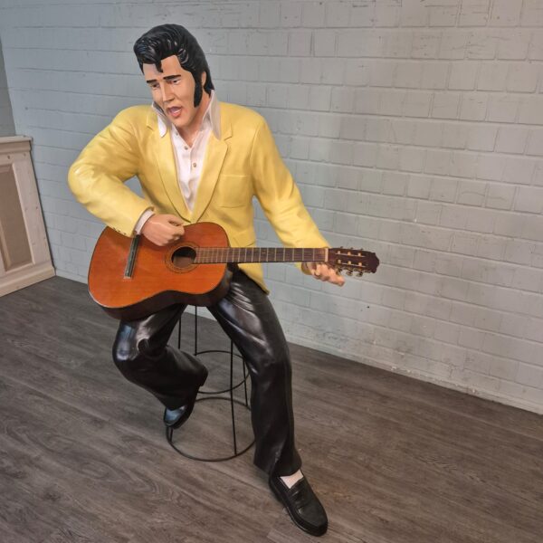 Dekoration Figur Elvis mit Gitarre 1,75 m – Bild 2