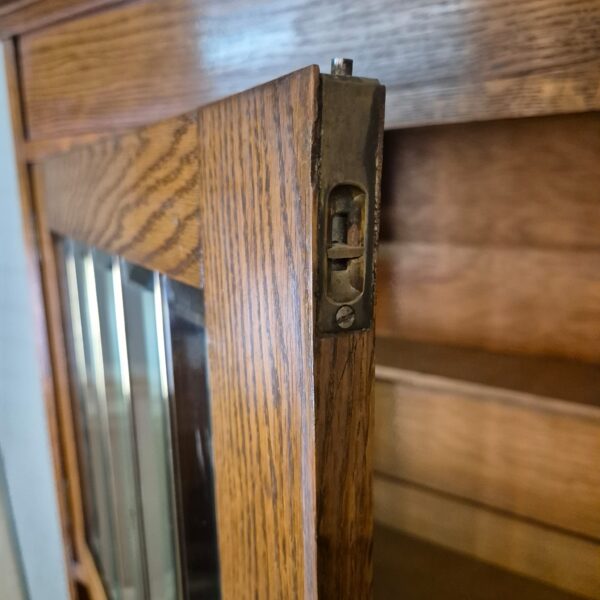 Buffetschrank Schrank Jugendstil 1920 Eiche – Bild 18