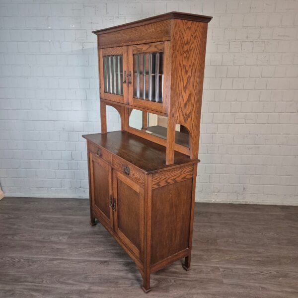 Buffetschrank Schrank Jugendstil 1920 Eiche – Bild 3