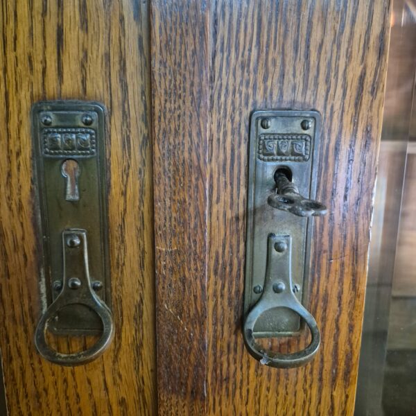 Buffetschrank Schrank Jugendstil 1920 Eiche – Bild 8