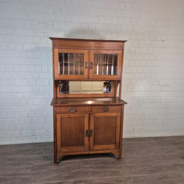 Buffetschrank Schrank Jugendstil 1920 Eiche – Bild 2
