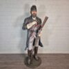 Skulptur Dekoration Soldat amerikanischer Bürgerkrieg 1,86 m – Bild 2