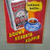 Emaille Schild Werbeschild Douwe Egberts Koffie 0,58 m x 0,78 m – Bild 3
