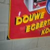 Emaille Schild Werbeschild Douwe Egberts Koffie 0,58 m x 0,78 m – Bild 7