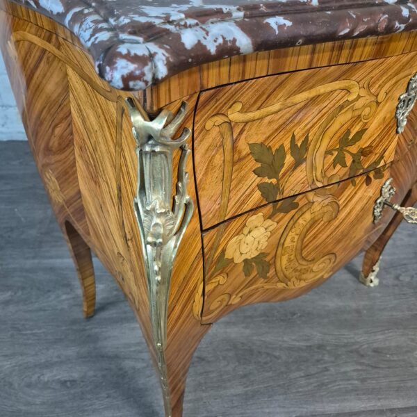Kommode Louis XVI (Louis seize) 1760 Nussbaum – Bild 18
