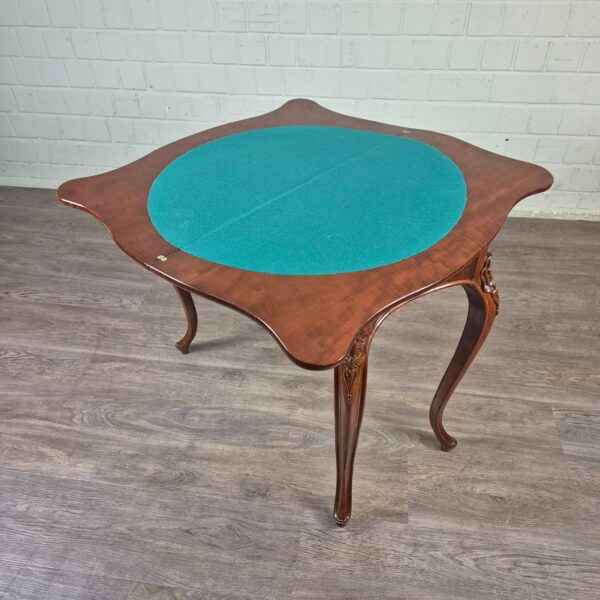 Klapptisch Spieltisch Biedermeier 1850 Mahagoni – Bild 9