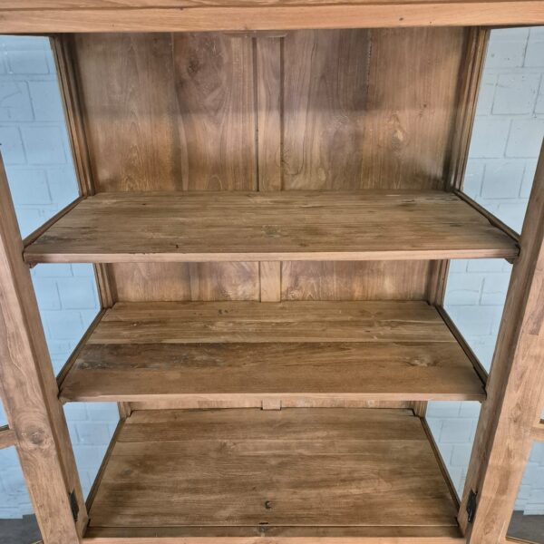 Vitrine Schaukasten Teakholz 1,00 m – Bild 14
