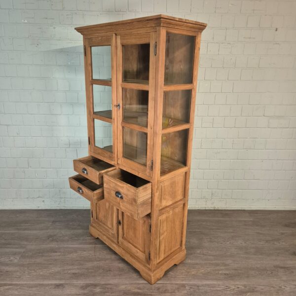 Vitrine Schaukasten Teakholz 1,00 m – Bild 16