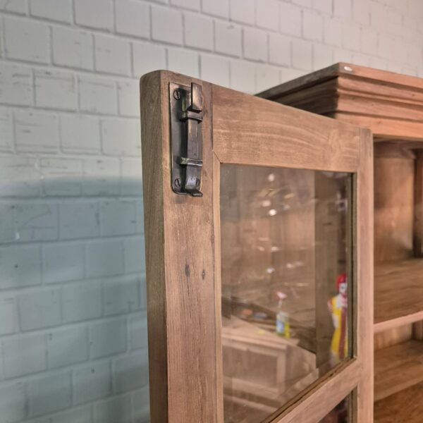Vitrine Schaukasten Teakholz 1,00 m – Bild 13